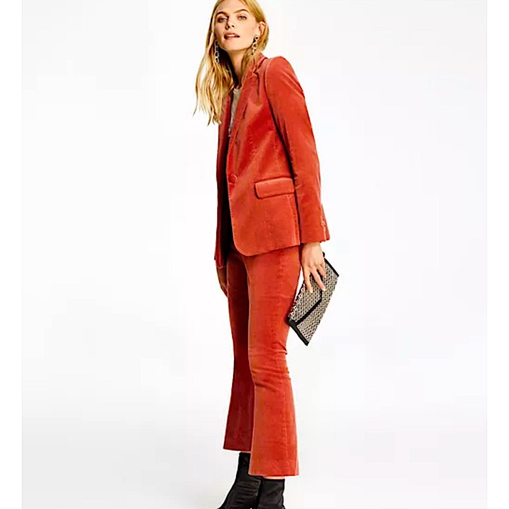 Frame Collection Classic Velvet pant suit